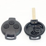 Smart Fortwo 3 Button Key Transmitter Casing Cover - Fortwo 07 - 2014