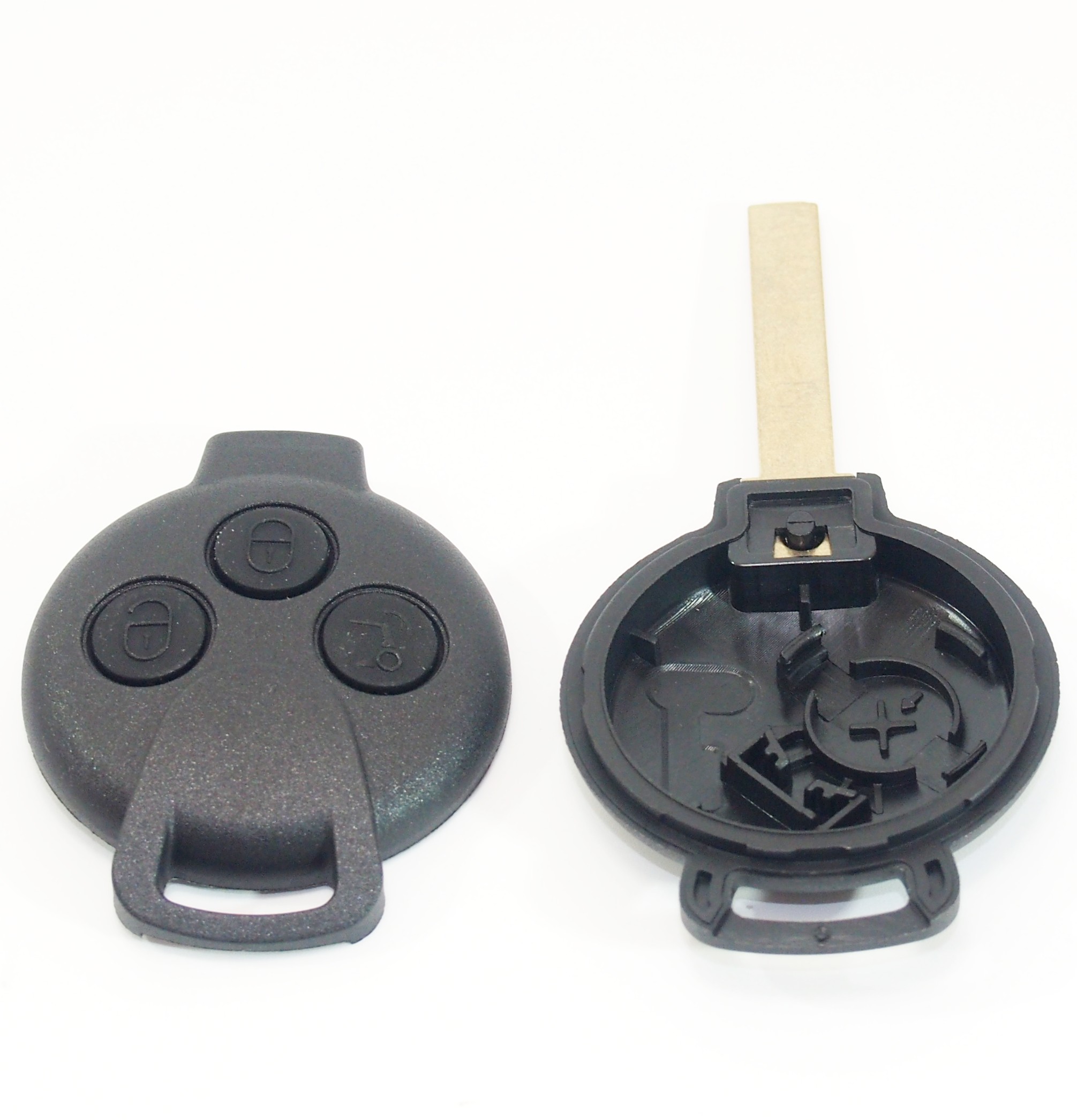 Smart Fortwo 3 Button Key Transmitter Casing Cover - Fortwo 07 - 2014