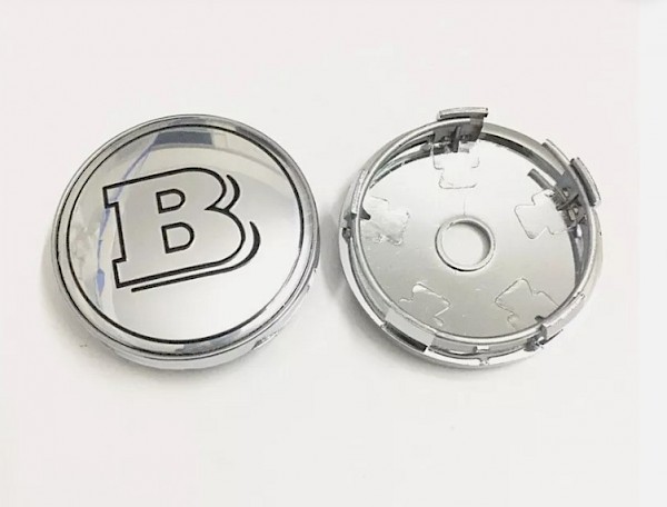 Smart Car Alloy Wheel Centre Caps Standard Brabus - Fortwo up to 07