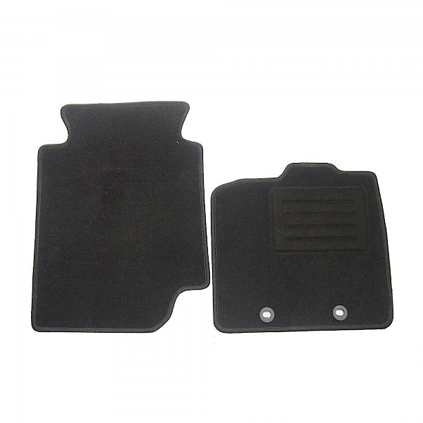 Smart Fortwo Black Floor Mats LHD - Fortwo 07 - 2014