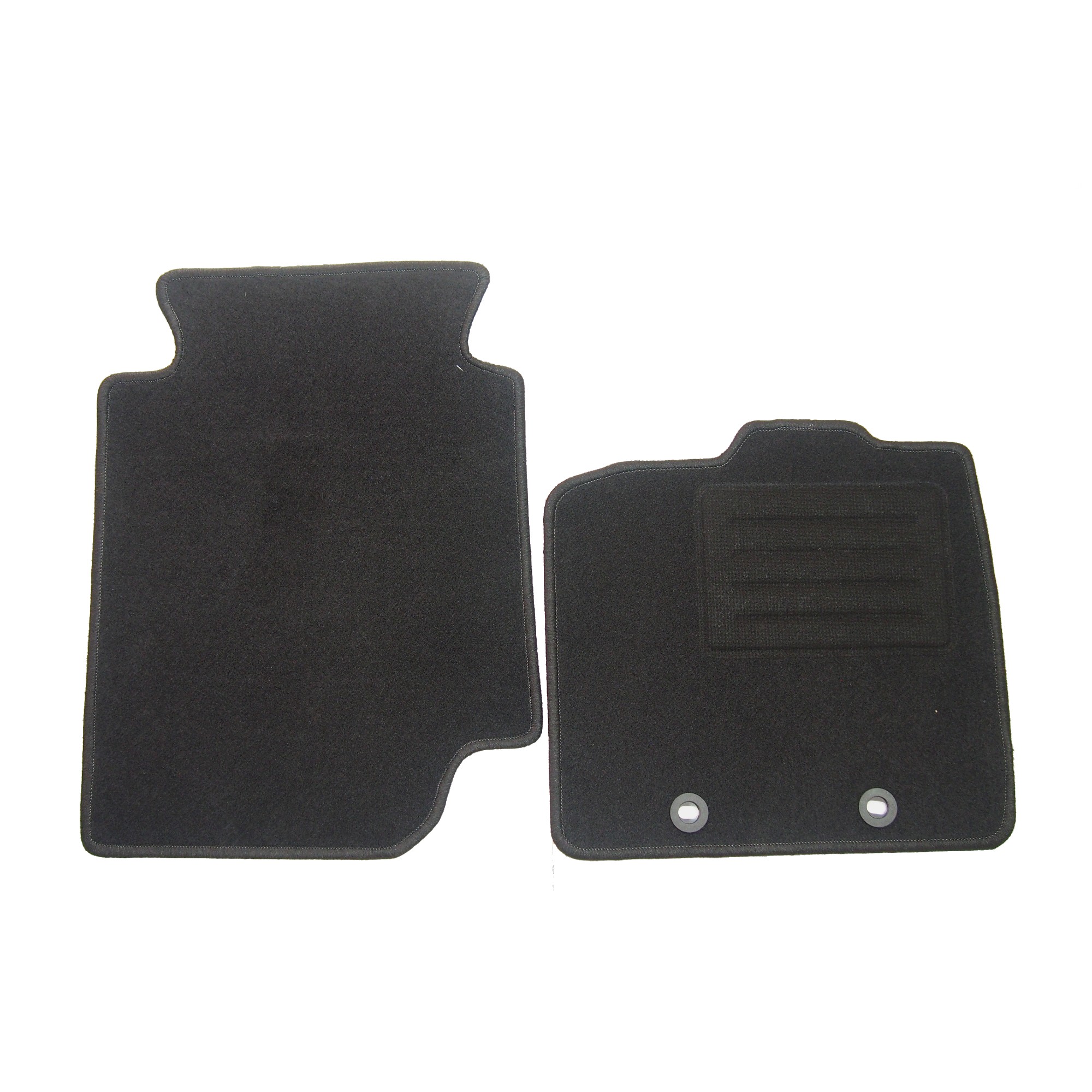Smart Fortwo Black Floor Mats LHD - Fortwo 07 - 2014