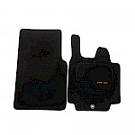 Smart Fortwo Black Velour Carpet Floor Mats RHD - Fortwo 07 - 2014