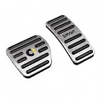 Smart Fortwo Forfour Aluminium Alloy Accelerator and Brake Pedal Cover Set - Fortwo Forfour 2015 on