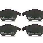 Smart Fortwo EBC Standard Front Brake Pads Ultimax Black - Fortwo 07 To 2014