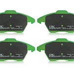 Smart Fortwo EBC Upgraded Front Brake Pads Greenstuff - Fortwo & Brabus 07 - 2014