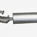 Smart Car Exhaust System Rear Muffler Silencer By React - Fortwo Up To 07