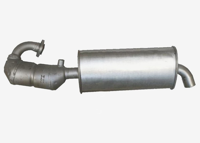 Smart Car Exhaust System Rear Muffler Silencer By React - Fortwo Up To 07