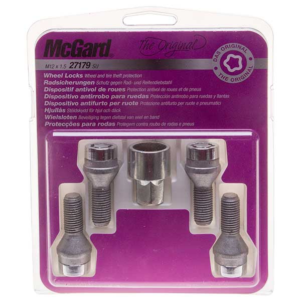 Smart Fortwo Forfour Locking Wheel Bolts - Fortwo Forfour 2015 On