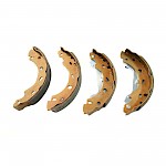 Smart Car Rear Brake Shoes Set - Fortwo Up To 07
