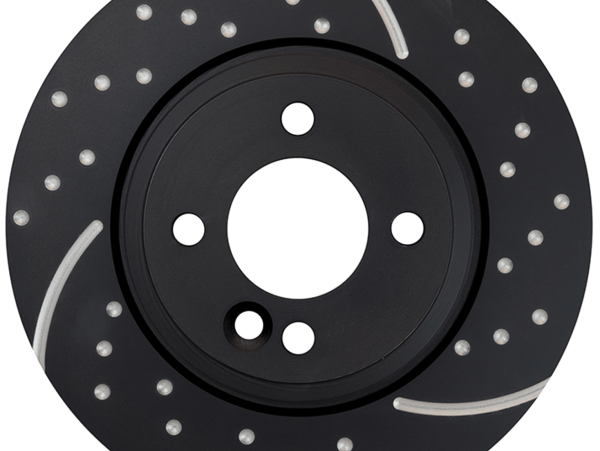 Smart Car Upgraded EBC Drilled Grooved Front Brake Discs And Pads Set - Fortwo Inc Brabus Up To 07