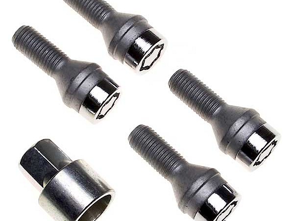 Smart Fortwo Forfour Wheel Bolts And Locking Wheel Bolts Set - Fortwo Forfour 2015 On