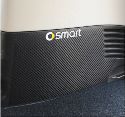 Smart Fortwo Boot Trim Anti-Scratch Stickers Protector - Fortwo 2015 On