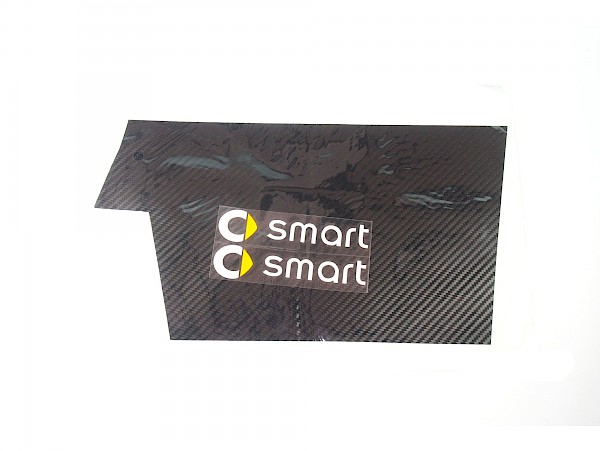 Smart Fortwo Boot Trim Anti-Scratch Stickers Protector - Fortwo 2015 On