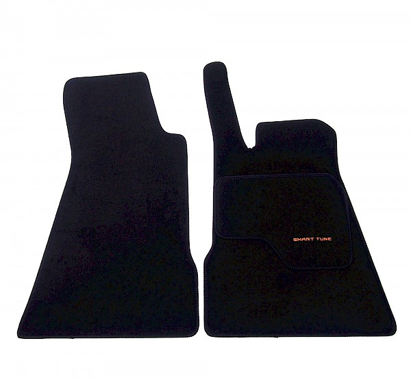 Smart Roadster Black Velour Carpet Floor Mats RHD
