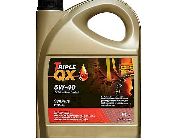 Triple QX Engine Oil 5W-40 5Ltr - Smart Fortwo Forfour 2015 on