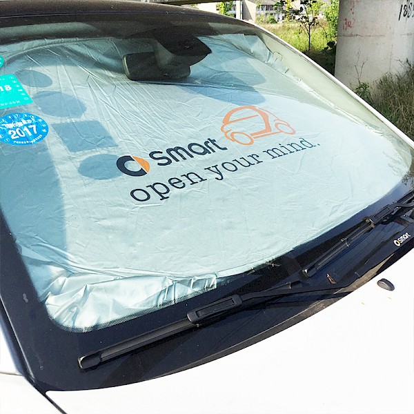 Smart Windscreen Sunshade Tarp - Fortwo Forfour 2015 on