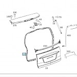 Smart Fortwo Boot Seal - Fortwo 07 - 2014