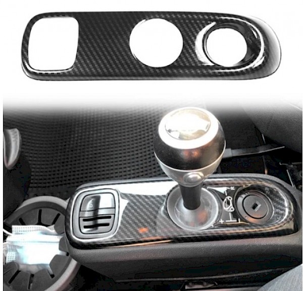 Smart Fortwo Carbon Fibre Effect Centre Console Trim - Fortwo 07 - 2014