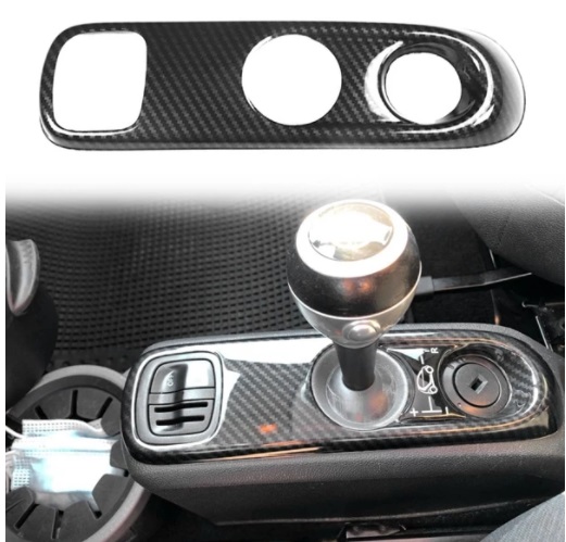 Smart Fortwo Carbon Fibre Effect Centre Console Trim - Fortwo 07 - 2014