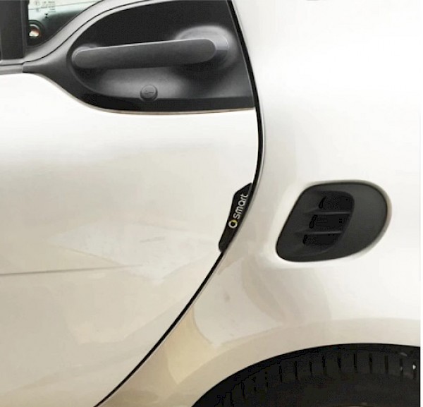 Smart Fortwo Door Edge Protectors - Fortwo 07-14