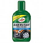 Turtlewax Black in a Flash Trim And Tyre Wax 300ml