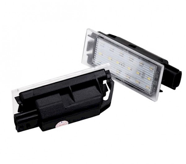 Smart Fortwo LED Rear Number Plate Lights Pair - Fortwo 2015 on
