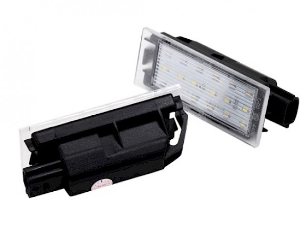 Smart Fortwo LED Rear Number Plate Lights Pair - Fortwo 2015 on