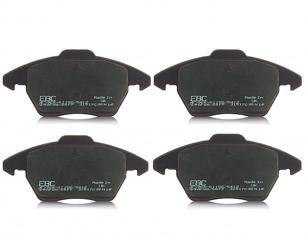 Smart car EBC Standard Front Brake Pads Ultimax Black - Fortwo Forfour 2015 on