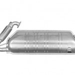 Smart Fortwo Exhaust Muffler - Fortwo 07 to 2014