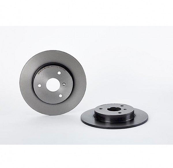 Smart Fortwo Brembo Front Brake Discs Pair - Fortwo 07 - 2014