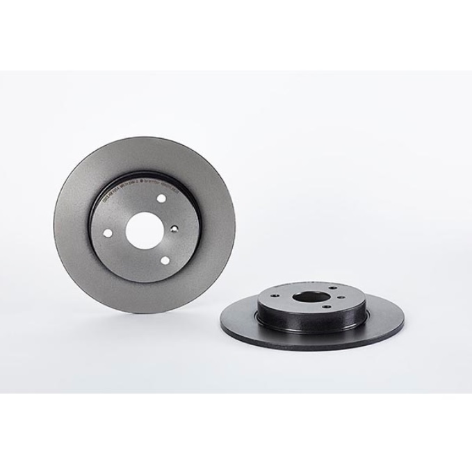 Smart Fortwo Brembo Front Brake Discs Pair - Fortwo up to 07
