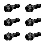 Smart Fortwo Forfour Black Wheel Bolts And Locking Bolts Set - Fortwo Forfour 2015 On