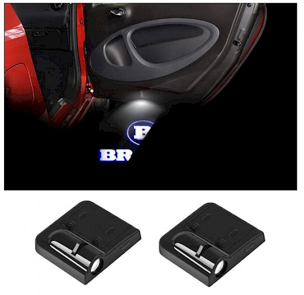 Smart Roadster Brabus Courtesy Welcome Ghost Door Light - Roadster Brabus