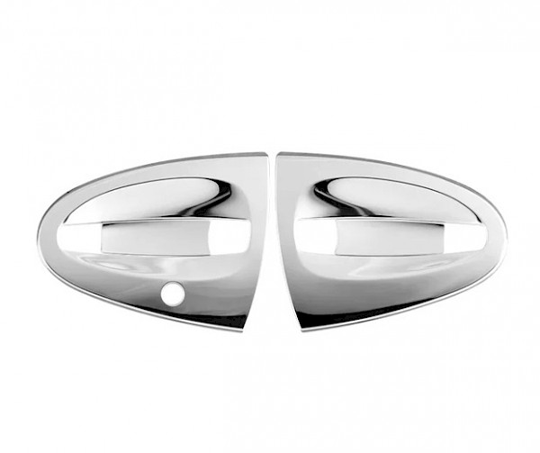Smart Fortwo Chrome Effect Door Handle Covers - Fortwo 07- 2014