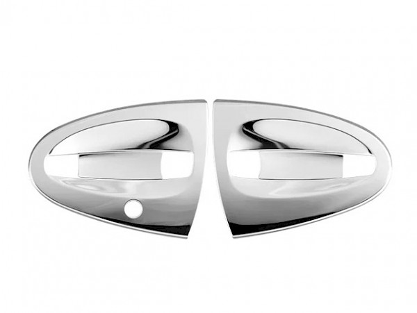 Smart Fortwo Chrome Effect Door Handle Covers - Fortwo 07- 2014